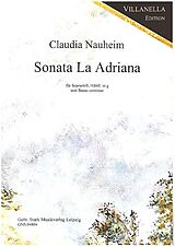 Claudia Nauheim Notenblätter Sonata La Adriana