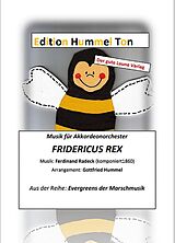 Ferdinand Radeck Notenblätter Fridericus Rex (Marsch)