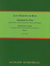 Francois-Réné Gébauer Notenblätter Quintett Es-Dur op.1