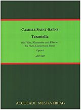Camille Saint-Saëns Notenblätter Tarantella op.6