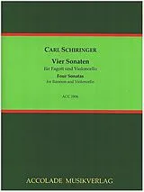 Carl Schiringer Notenblätter 4 Sonaten