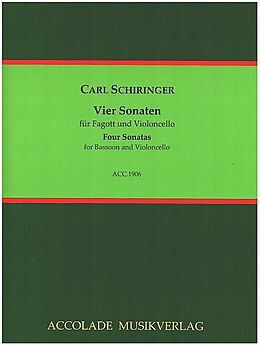 Carl Schiringer Notenblätter 4 Sonaten