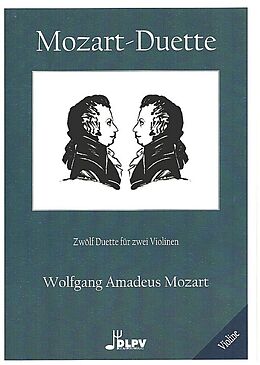 Wolfgang Amadeus Mozart Notenblätter Mozart-Duette