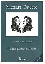 Wolfgang Amadeus Mozart Notenblätter Mozart-Duette