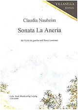 Claudia Nauheim Notenblätter Sonata La Aneria