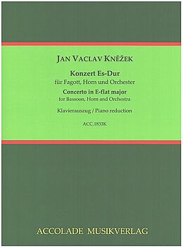 Jan Václav Knezek Notenblätter Konzert Es-Dur