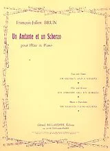 Francois Julien Brun Notenblätter Un Andante et un Scherzo