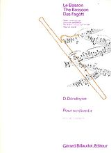 Désiré Dondeyne Notenblätter Pour se divertir pour 3 bassons