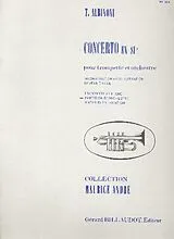 Tomaso Albinoni Notenblätter Concerto en sib majeur pour trompette et orchestre