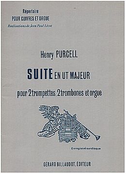 Henry Purcell Notenblätter Suite en ut Majeur