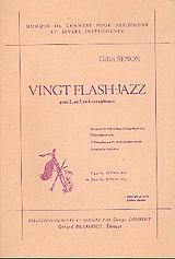 Gilles Senon Notenblätter 20 Flash Jazz vol.2pour 2-4 saxophones