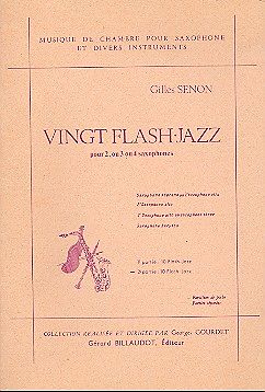 20 Flash Jazz vol.2pour 2-4 saxophones