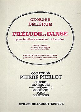 Georges Delerue Notenblätter Prélude et danse