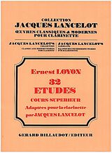 Ernest Loyon Notenblätter 32 Etudes cours Supérieur