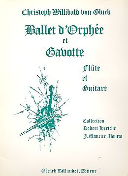 Christoph Willibald Gluck Notenblätter Ballet dOrphée et Gavotte