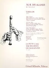 Michel-Richard Delalande Notenblätter Carillon