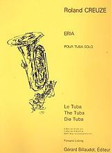 Roland Creuze Notenblätter Eria pour tuba solo