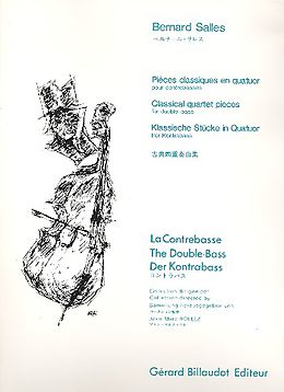 Bernard Salles Notenblätter Pièces classiques en quatour