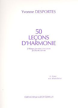 Notenblätter 50 lecons dharmonie vol.B réalisations von 