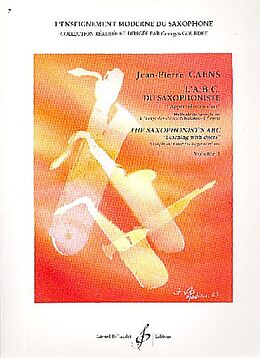 Jean-Pierre Caens Notenblätter LA.B.C. du saxophoniste vol.1