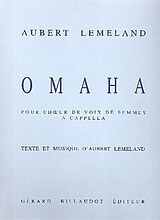 Aubert Lemeland Notenblätter Omaha