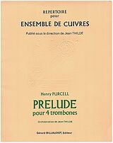 Henry Purcell Notenblätter Prelude