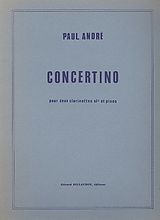 Paul André Notenblätter Concertiuno pour 2 clarinettes