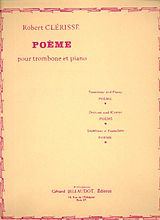 Robert Clérisse Notenblätter Poème