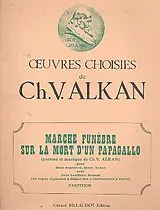 Charles Henri Valentin Alkan Notenblätter Marche funèbre sur la mort dun papagallo