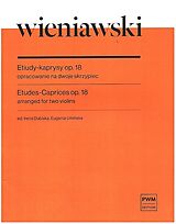 Henryk Wieniawski Notenblätter Etudes-Caprices op.18