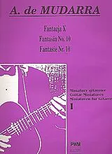 Alonso Mudarra Notenblätter Fantasie no.10