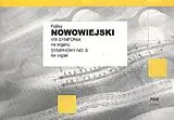 Feliks Nowowiejski Notenblätter Symphony no.8 op.45