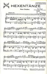 Kurt Engel Notenblätter Hexentänze für Xylophon