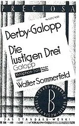  Notenblätter Derby Galopp und Die lustigen drei