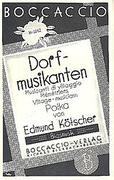  Notenblätter Dorfmusikanten Polka
