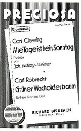  Notenblätter Alle Tage ist kein Sonntag und