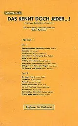  Notenblätter Das kennt doch jederPotpourri