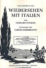 Gerhard Winkler Notenblätter Eine Italienreise mit Gerhard Winkler