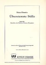 Rainer Dimmler Notenblätter Übersternte Stille für Mandoline