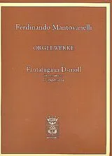 Ferdinando Mantovanelli Notenblätter Orgelwerke Band 6