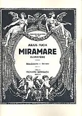 Julius Fucik Notenblätter Miramare-Ouvertürefür