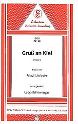 Friedrich Spohr Notenblätter Gruss an Kielfür Salonorchester