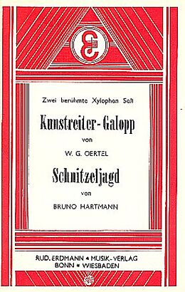 W.G. Oertel Notenblätter Kunstreiter Galopp und Schnitzeljagd