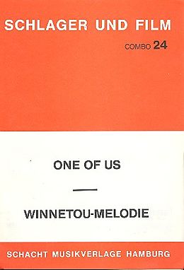  Notenblätter Winnetou-Melodie und One of us