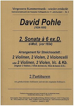 David Pohle Notenblätter Streichsextett