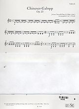 Johann (Vater) Strauss Notenblätter Chineser-Galopp op.20