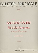 Antonio Salieri Notenblätter Picciola Serenata B-Dur