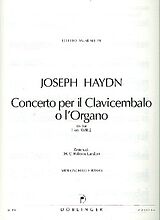 Franz Joseph Haydn Notenblätter Konzert D-Dur Hob.XVIII-2