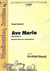 Franz Schubert Notenblätter Ave Maria op.52,6