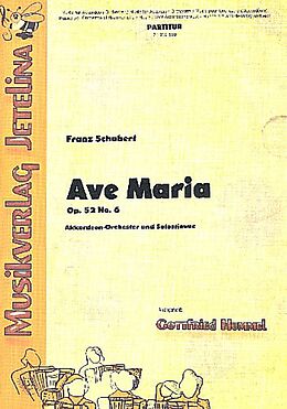 Franz Schubert Notenblätter Ave Maria op.52,6